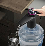 Акумуляторна помпа для бутильованої води електронна помпа для води з підставкою, фото 3