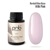 База відновлююча PNB Revital Fiber Base, Milk Pink, 30 мл