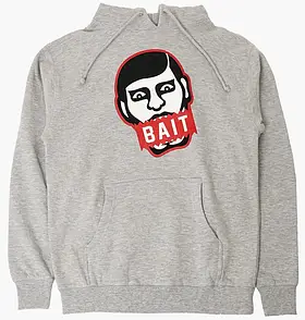 AllOriginal com ua Худі BAIT X Punk Drunkers Twins Hoody Grey PDTWINSHDYGRY РОЗМІРИ ЗАПИТУЙТЕ