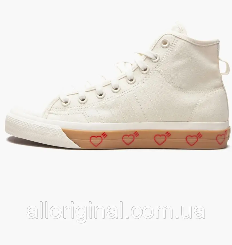 AllOriginal com ua Кеді Adidas Nizza Hi Beige FY5188 РОЗМІРИ ЗІПІТУЙТЕ, фото 1