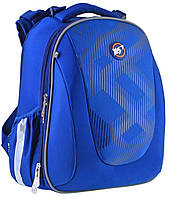 Школьный ранец с ортопедической спинкой Yes синий 20 л Детский рюкзак синий Seli Шкільний ранець з
