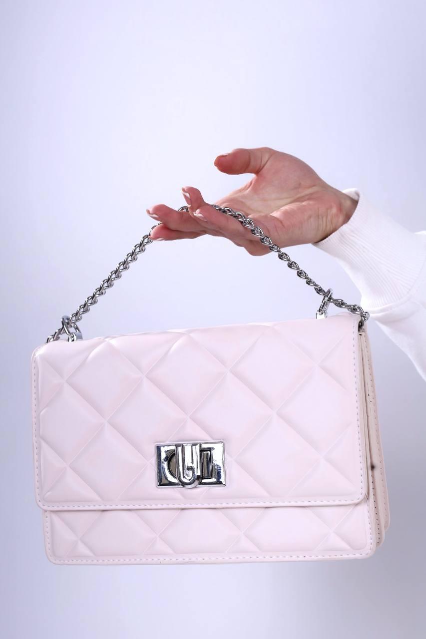 Сумка клатч жіноча бежева код 7-3831, фото 1