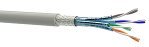 Кабель мережевий КПпВО-ВПЕ (600) 4х2х0,56 (S/FTP-cat.7)