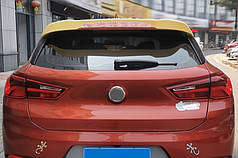 Спойлер LIP 1234 Upgrade  чорний для BMW X2 F39 2018-2024