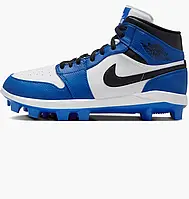 Urbanshop com ua Бутси Air Jordan 1 Retro Mcs Baseball Cleats White/Blue AV5354-411 РОЗМІРИ ЗАПИТУЙТЕ