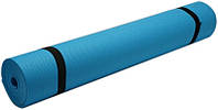 Йогамат, килимок для йоги M 0380-2 матеріал EVA (Синій) Seli