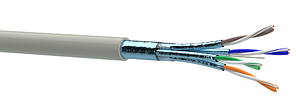 Кабель мережевий КПпВЕ-ВПЕ (500) 4х2х0,56 (F/FTP-cat.6А)