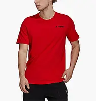 Urbanshop com ua Футболка Adidas T-Shirt Terrex Tx Moun Gfx Tee Red HE1766 РОЗМІРИ ЗАПИТУЙТЕ