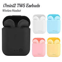 Наушники i7mini2 TWS Earbuds Mini Bluetooth-совместимые наушники True Wireless Stereo Headphones