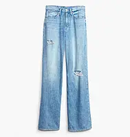 Urbanshop com ua Джинси Gap High Rise Destructed Wide-Leg Jeans With Washwell Blue 592962001 РОЗМІРИ ЗАПИТУЙТЕ
