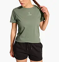 Urbanshop com ua Футболка Hummel T-Shirt Hmlactive Chevrons Co Tee S/S Woman Olive 223172-6005 РОЗМІРИ