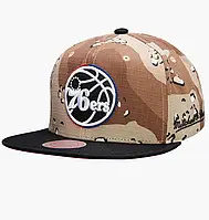 Urbanshop com ua Кепка Mitchell & Ness Nba Choco Camo Snapback Philadelphia 76Ers Camo/Brown