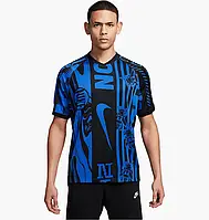 Urbanshop com ua Футболка Nike Culture Of Football Shirt Blue/Black FN2393-480 РОЗМІРИ ЗАПИТУЙТЕ