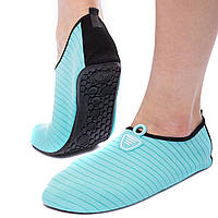 Обувь planeta-sport Skin Shoes детская для спорта и йоги PL-1812B L-30-31-18-18,5см Голубой
