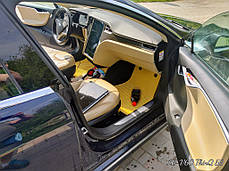 Килимки EVA 2012-2021 бежеві для Tesla Model S, фото 4