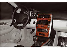 Накладки на панель Титан для Mercedes A-сlass W169 2004-2012 рр