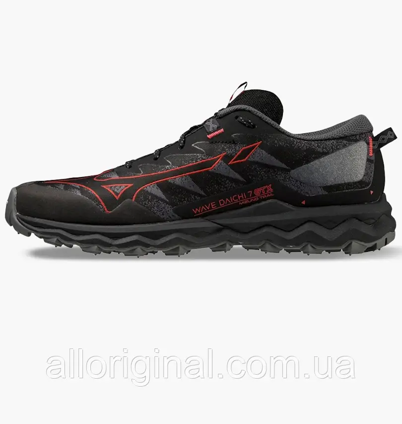 AllOriginal com ua Кросівки Mizuno Wave Daichi 7 Gtx Black J1GJ225601 РОЗМІРИ ЗАПИТУЙТЕ, фото 1