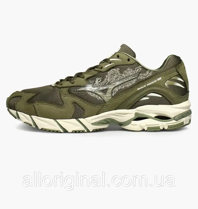 AllOriginal com ua Кросівки Mizuno Wave Rider 10 Green D1GD222501 РОЗМІРИ ЗАПИТУЙТЕ, фото 1