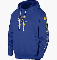 Urbanshop com ua Худі Nike Dri-Fit Nba Golden State Warriors Standard Issue Ccourtside Blue FD8592-495 РОЗМІРИ