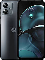 Смартфон Motorola G14, Steel Grey, 2 Nano-SIM, 6.5' (2400х1080, IPS, 90 Гц), Unisoc Tiger T616 (2x2.0 GHz +