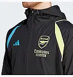 AllOriginal com ua Куртка Adidas Arsenal Tiro 23 All-Weather Black HZ2162 РОЗМІРИ ЗАПИТУЙТЕ, фото 7