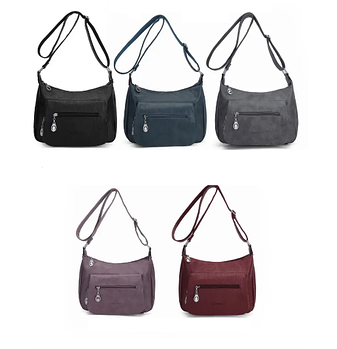 Сумочка жіноча містка на блискавці зі штучної шкіри в різних кольорах Liza