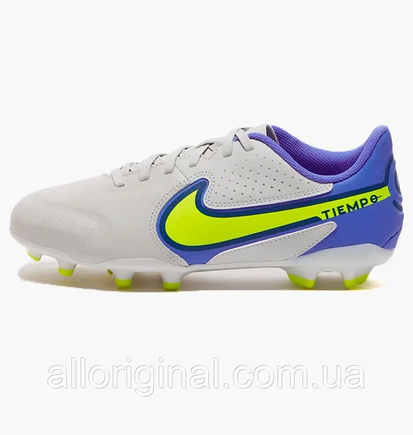 AllOriginal com ua Бутси Nike Jr Tiempo Legend 9 Academy Fg/Mg Jr) White/Blue Da1333-075 РОЗМІРИ ЗАПИТУЙТЕ, фото 1