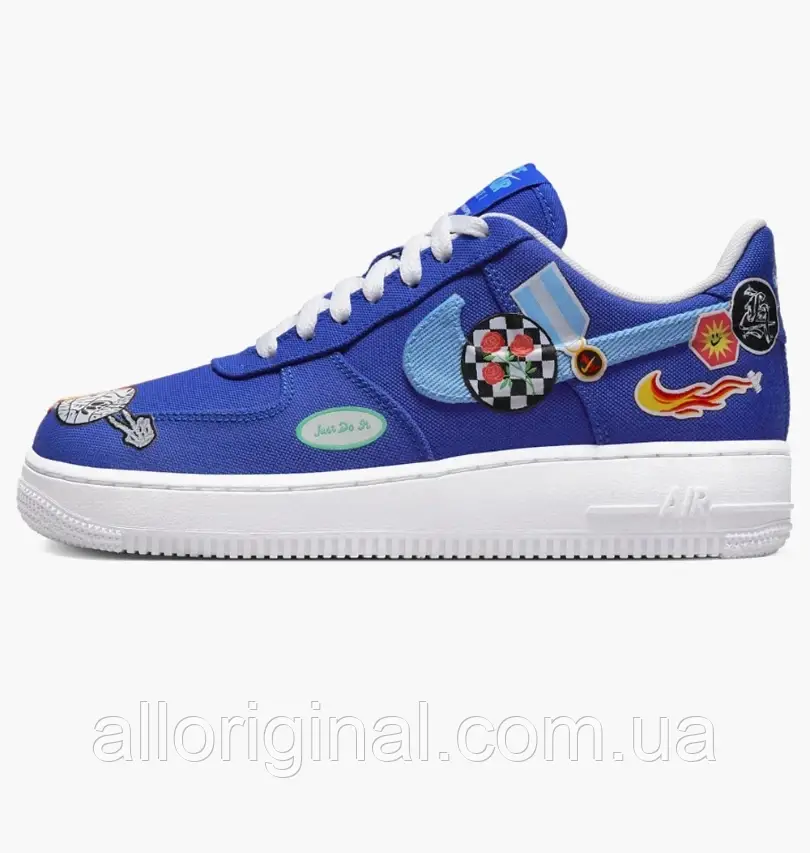 AllOriginal com ua Кросівки Nike Air Force 1 07 Blue Dx2306-400 РОЗМІРИ ЗАПИТУЙТЕ, фото 1