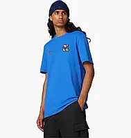 Urbanshop com ua Футболка Adidas Olympique Lyonnais Essentials Trefoil Blue IL6058 РОЗМІРИ ЗАПИТУЙТЕ