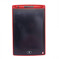 Детский игровой планшет для рисования LCD экран "Unicorn" ZB-99 (Red) Seli Дитячий ігровий планшет для