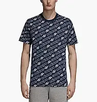 Urbanshop com ua Футболка Adidas Originals Performance - Monogram Logo T-Shirt Blue DH2749 РОЗМІРИ ЗАПИТУЙТЕ