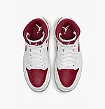 AllOriginal com ua Кросівки Nike Air Jordan 1 Mid Reverse Chicago Red W White Bq6472-161 РОЗМІРИ ЗАПИТУЙТЕ, фото 5