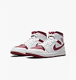 AllOriginal com ua Кросівки Nike Air Jordan 1 Mid Reverse Chicago Red W White Bq6472-161 РОЗМІРИ ЗАПИТУЙТЕ, фото 6