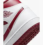 AllOriginal com ua Кросівки Nike Air Jordan 1 Mid Reverse Chicago Red W White Bq6472-161 РОЗМІРИ ЗАПИТУЙТЕ, фото 9