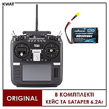 Пульт контролер апаратура Radiomaster TX16S MKII ELRS M2 + Акумуляторна батарея на 6200mAh 7.4V