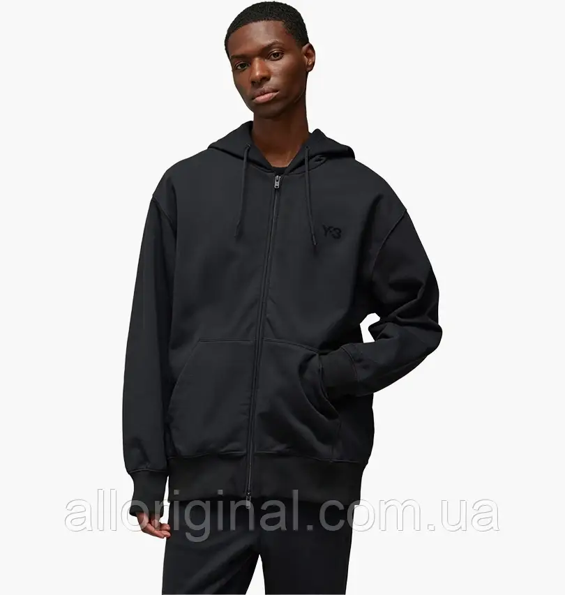AllOriginal com ua Худі Adidas Y-3 French Terry Zip Black IV5617 РОЗМІРИ ЗАПИТУЙТЕ