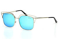 Женские солнцезащитные очки Dior 1940blue Металлик (o4ki-9202)