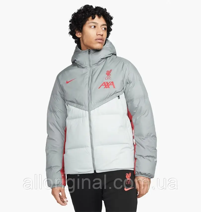 AllOriginal com ua Куртка Nike Liverpool F.C. Strike Grey Dr4319-084 РОЗМІРИ ЗАПИТУЙТЕ, фото 1