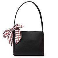 Женская классическая сумка на плечо Alex Rai стильная черная сумка из натуральной кожи наплечная сумка