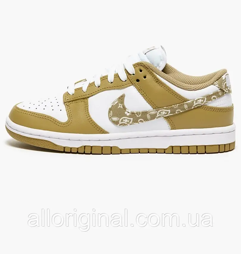 AllOriginal com ua Кросівки Nike Sportswear Dunk Low White/Olive DH4401-104 РОЗМІРИ ЗАПИТУЙТЕ, фото 1