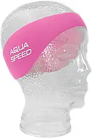 Повязка для плавания Aqua Speed Neoprene Earband JR 50 - 55 см 6109 Розовая (178-03)