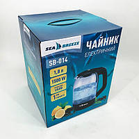 Чайник електро SeaBreeze SB-014 | Стильный электрический чайник | NG-966 Маленький электрочайник