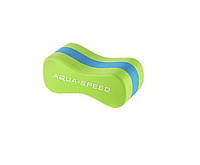 Колобашка Aqua Speed Pulbuoy JR "3" 7308 (149-04) Уни 20x8x10 см Зелено-голубая (5908217673084)