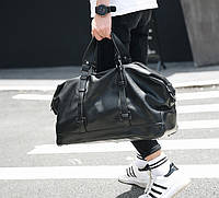 Мужская городская сумка экокожа для мужчины дорожная сумка Seli Чоловіча міська сумка екошкіра для чоловіка