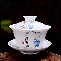 Гайвань, керамической гайвань, гайвань дзэн случайность 200мл посуда из трех предметов,чашки,крышечки и блюдца