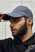 Базова кепка для чоловіків та жінок, Сіра / Класична бейсболка / Універсальна кепка унісекс / Кепка на літо