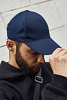 Базовая кепка для мужчин и женщин, Темно-синий / Классическая бейсболка / Универсальная кепка унисекс / Кепка на лето