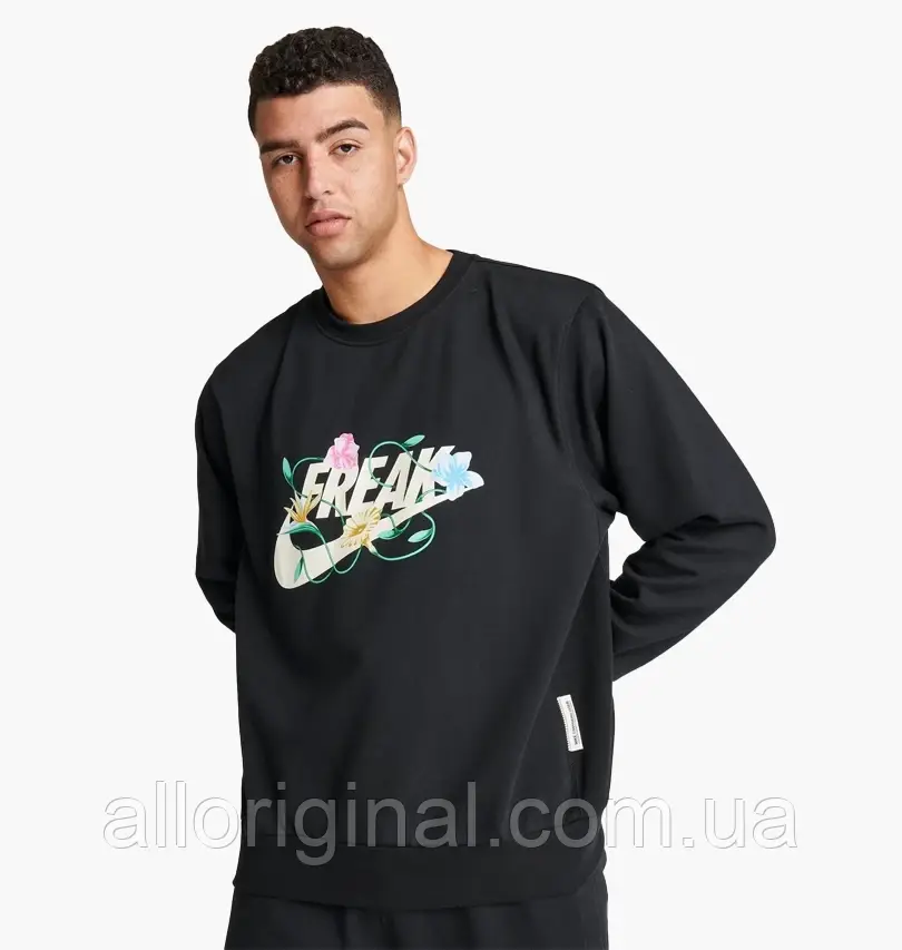 AllOriginal com ua Світшот Nike Giannis Standard Issue Connections Graphic Basketball Crewneck Sweatshirt, фото 1