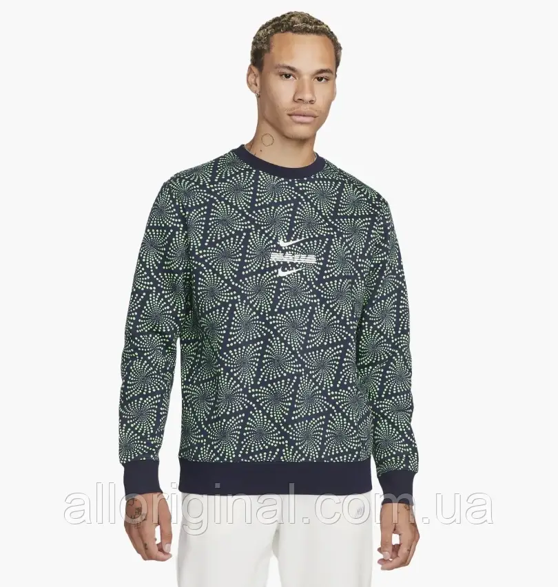 AllOriginal com ua Світшот Nike Nigeria Club Fleece Green Dh4983-398 РОЗМІРИ ЗАПИТУЙТЕ, фото 1
