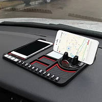 Килимок на панель автомобіля, антиковзний килимок на торпеду авто Scratch mat